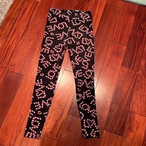 Love Candy Cane Leggings